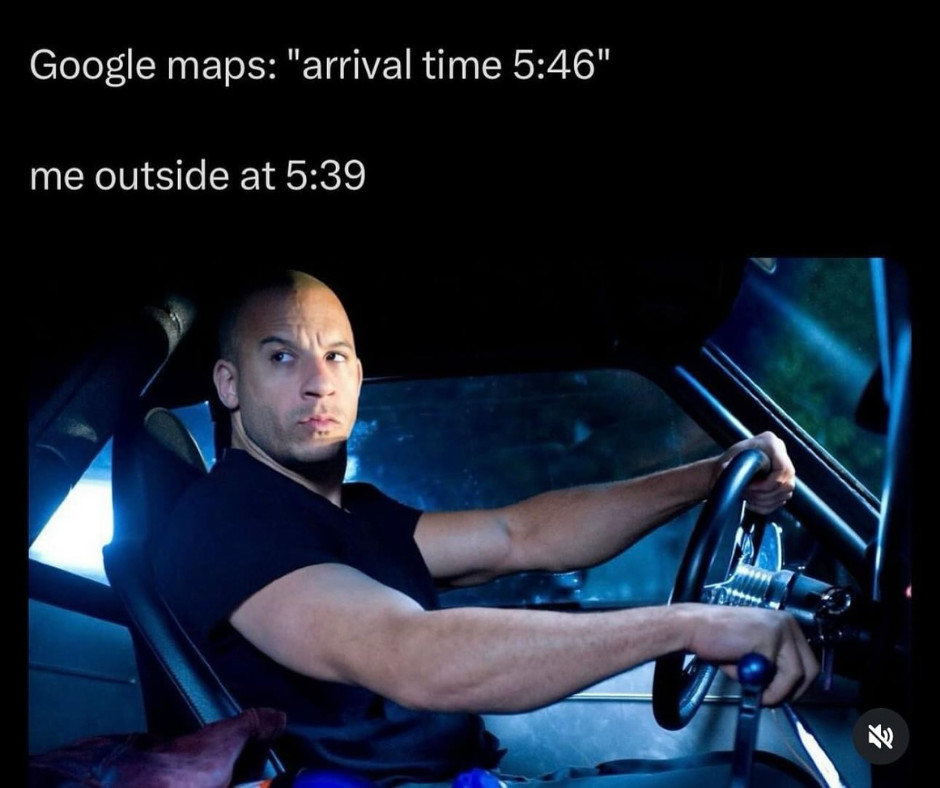 Shockwarehouse's tweet image. But does it matter if you were supposed to be there at 5?

#shockwarehouse #carmemes