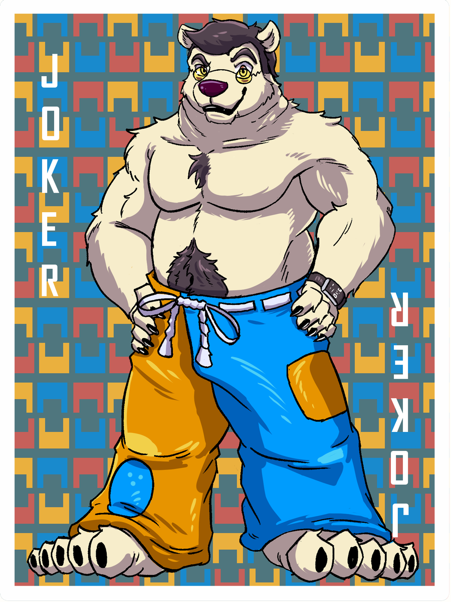 Mako: <a href="/megabeargame/">MegaOso</a>  Que traes puesto???
    Megaoso: "Pantalon para Balatro..."
Mako: "¿Que cosa?"
Megaoso: "Pantalon para Balatro...el Doble par Merece respeto"
Mako: "y por que no traes camisa?"
Megaoso: Eso es mucho respeto , es Doble Par, no es Poker.