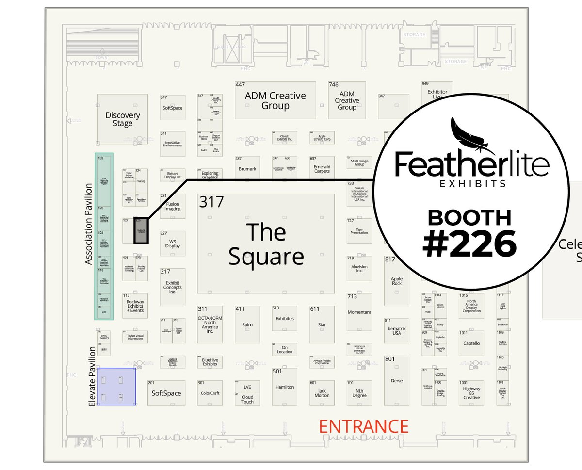 Are you ready to elevate your exhibit game? Join us at this year's EXHIBITORLIVE and discover how Featherlite Exhibits is transforming the world of portable and modular displays! 
📍 Visit us at Booth #226! Let’s make your next trade show a remarkable one. 

#EXHIBITORLIVE