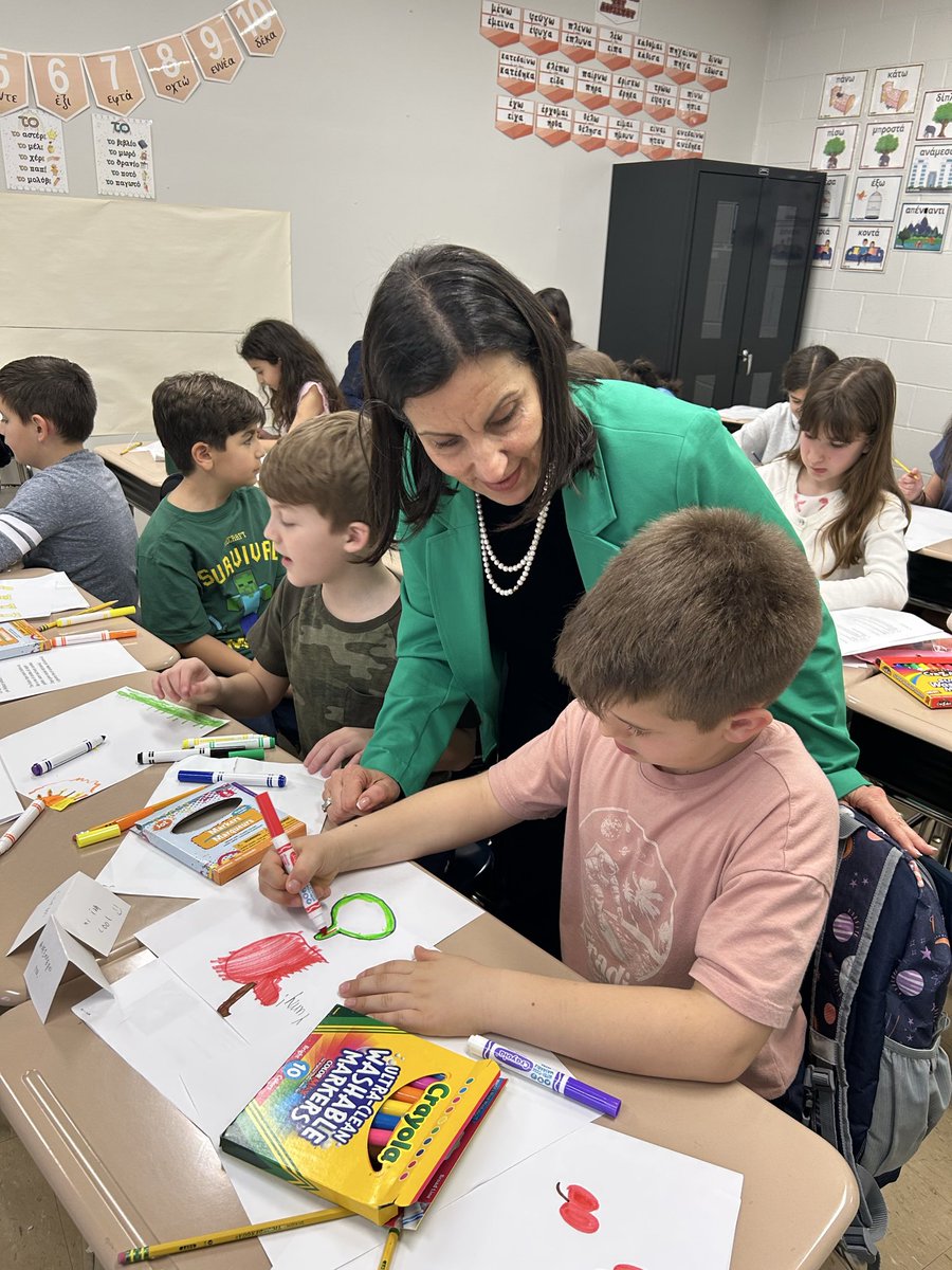 ZGavriilidou's tweet image. Poetry has the power to unite, inspire, and awaken identity—even across ages and classrooms. ✨
Grateful to bring “In the Style of the Great Poets” to St. Spyridon &amp;amp; St. Haralambos in Chicago. 🇬🇷📚
#HeritageLanguage #GreekEducation #PoetryInEducation