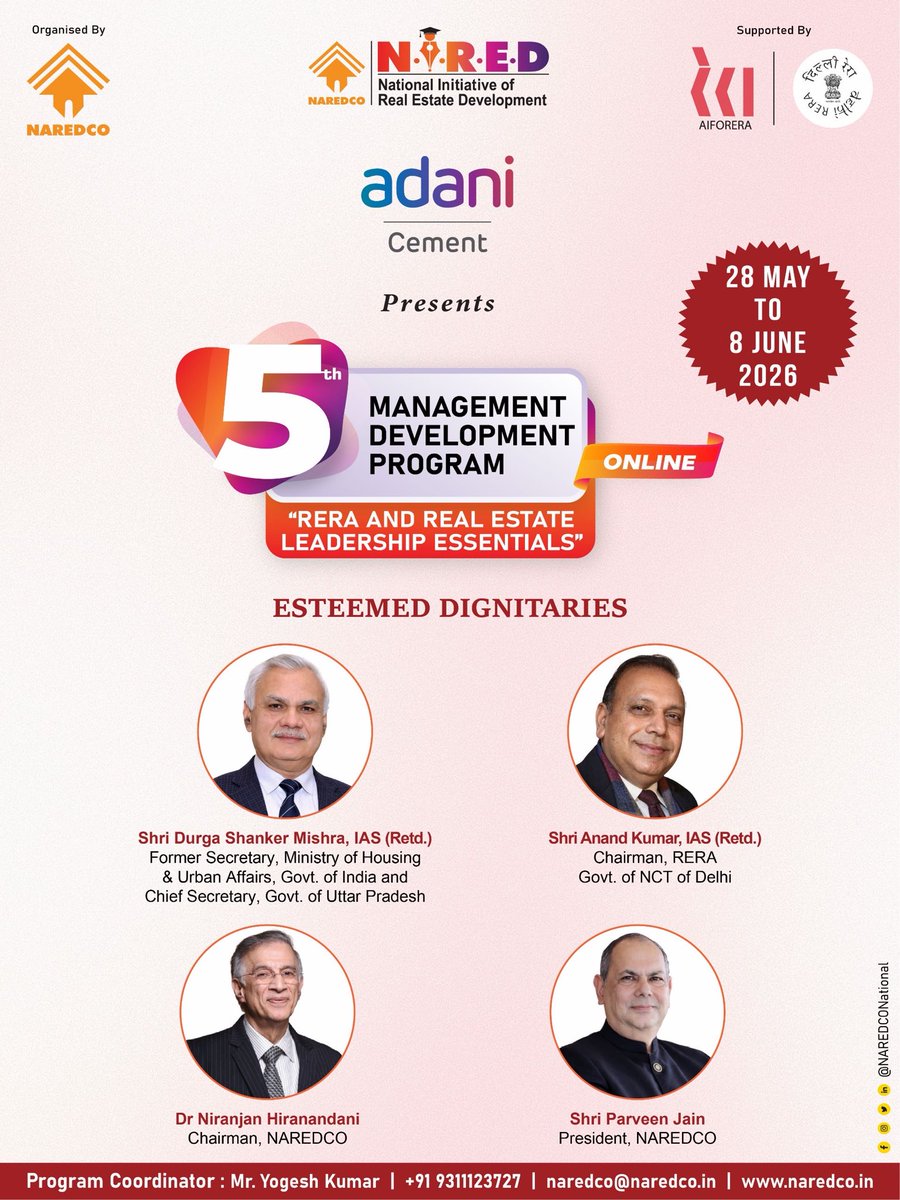 NAREDCO National tweet media