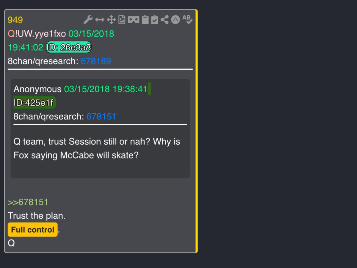 There is no Qanon there is a Q & there are anons. tweet media
