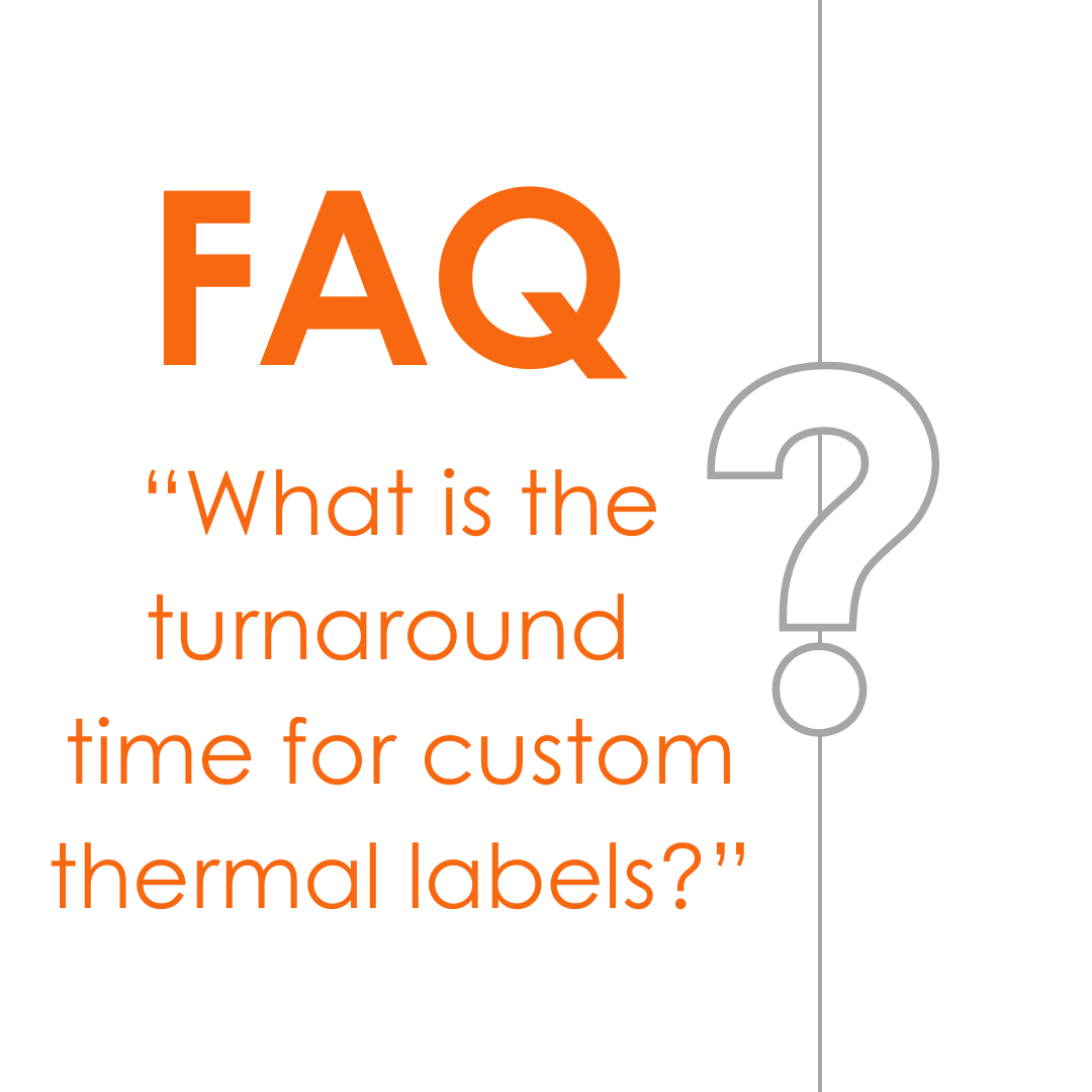 vials's tweet photo. Production time for custom thermal labels is 2-3 weeks after artwork approval. There is no additional charge for custom printing, no setup, plate, or artwork fees, and even shipping is FREE. Contact us to get started today! https://t.co/IHhE9O3Ctw