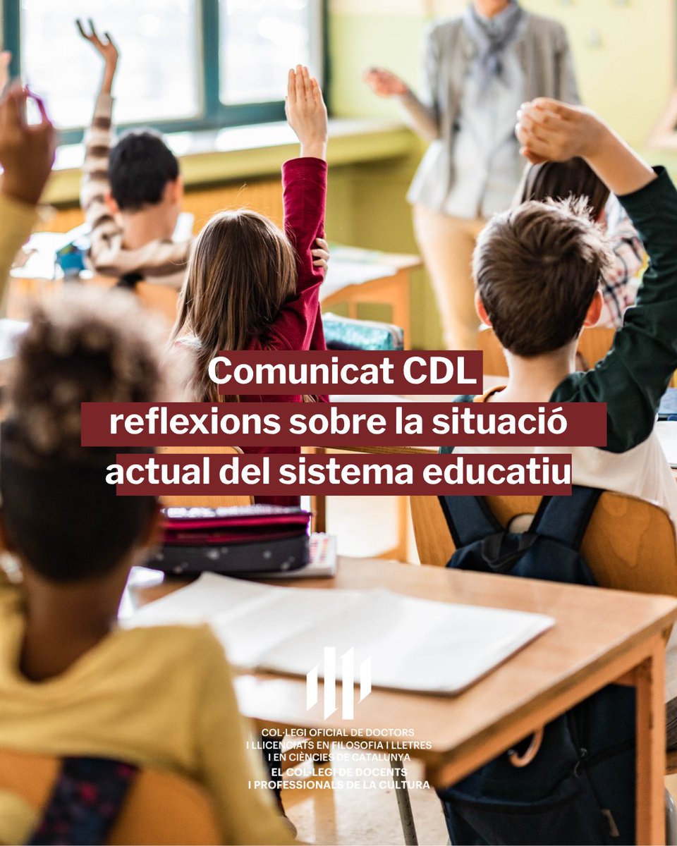 Col·legi de docents tweet media