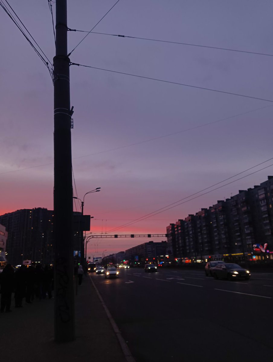 Малиновый закат.. ✨