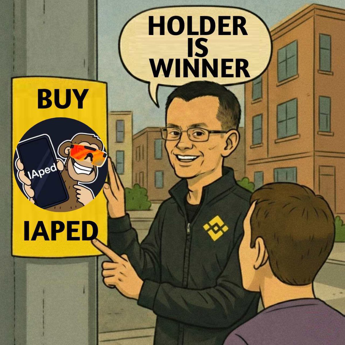 Just go and bag more $IAPED now. Something huge is coming 😤
CA 0xAA091C8bd5bded850a78F1cf72d5029b19459237