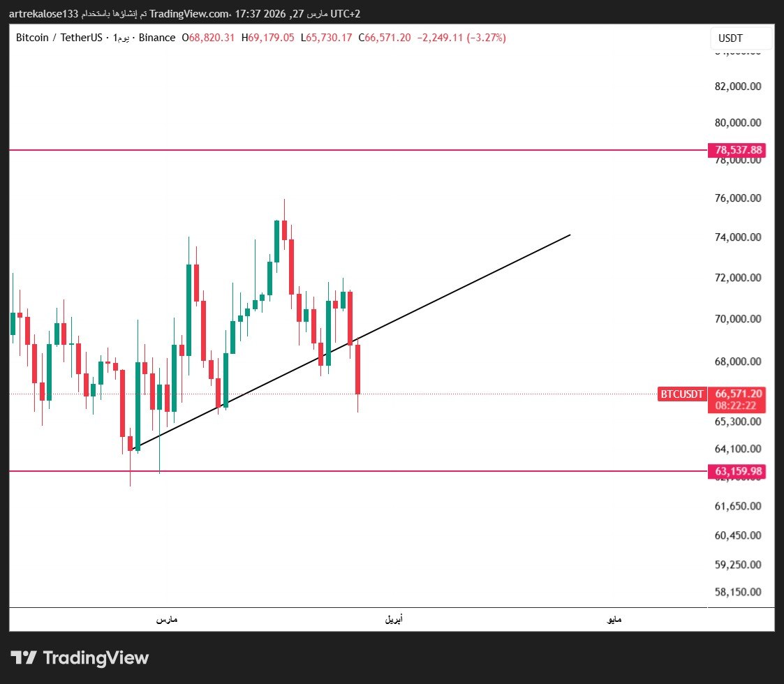 HAMZA_trading_7's tweet photo. انا الشخص الوحيد واول شخص يتوقع هبوط بيتكوين . 
طبعا شئ طبيعي لشخص يوميا احلل واسهر واركز وانشر .
قليل فقط ويرتد السوق مرة اخرى ولكن لم نخرج الى الان من المنطقة العرضية .
والسلبية مسيطرة الى حين كسر معك منطقة الدعم .
تابعني لتعرف كل جديد
#BTC #BITCOIN #CryptoPain #CryptoAlert #عملات_رقمية