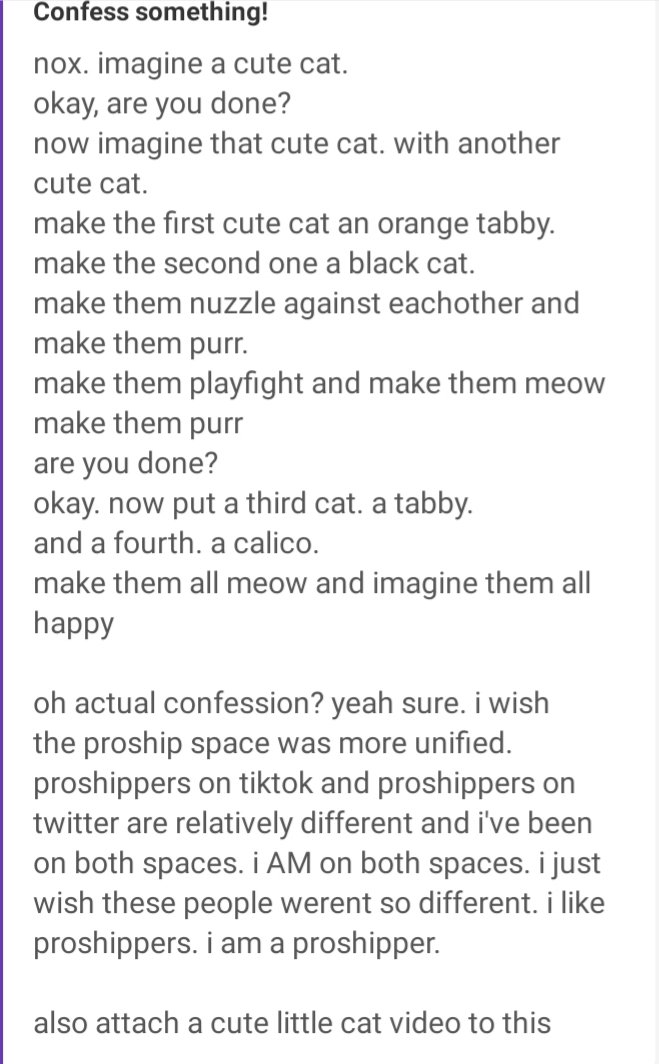 ♤Proshiptwt Confessions♤ tweet media