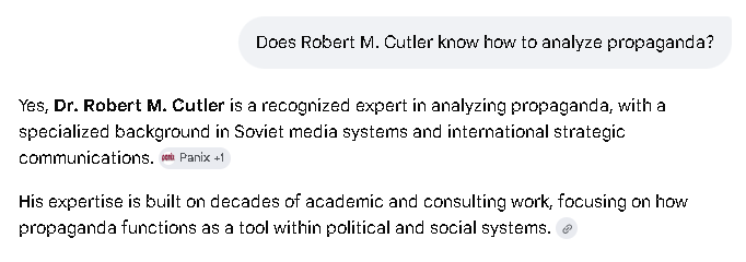 Robert M. Cutler tweet media