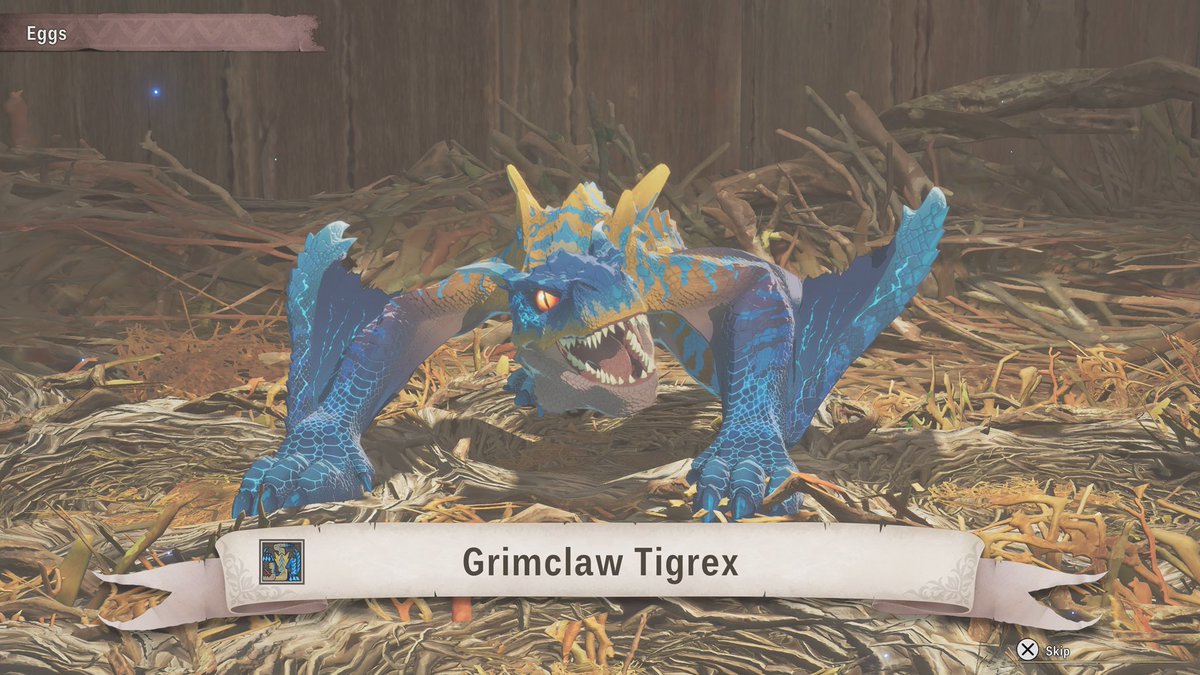 MichaelMojican's tweet image. My son… you will never leave my side! #monsterhunter #Tigrex #Stories3