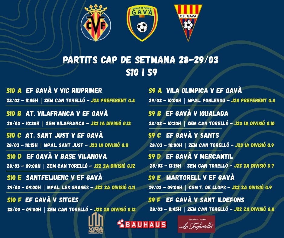 Escola Futbol Gavà tweet media