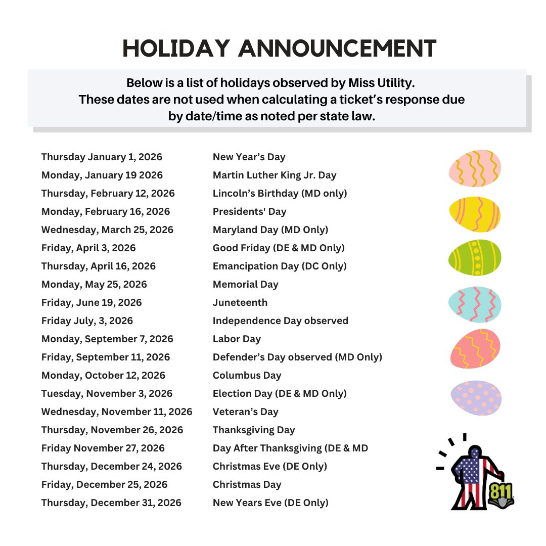 Miss Utility tweet media