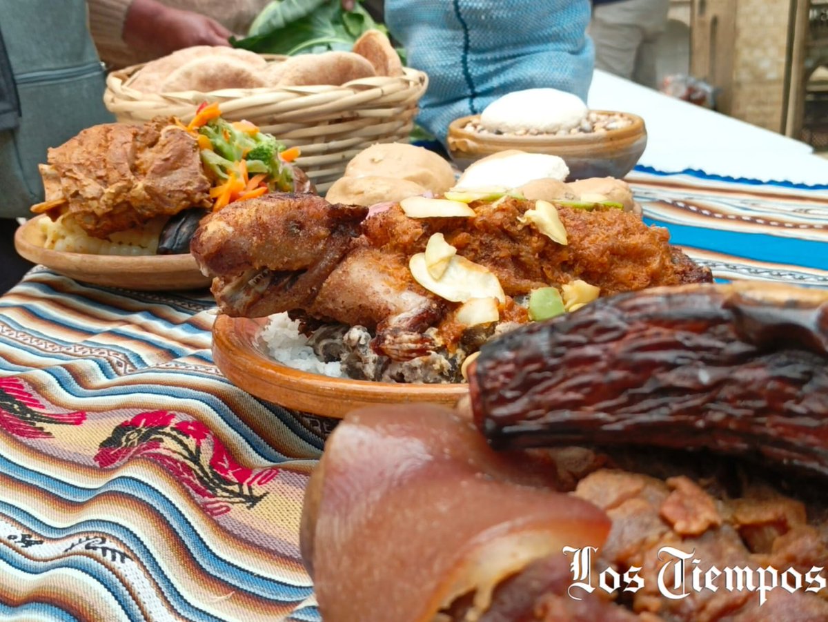 LosTiemposBol's tweet photo. Presentan la Feria Gastronómica Criolla, que se realizará este domingo, 29 de marzo, en el municipio de Sipe Sipe.
Fotos: Daniel James. https://t.co/goqGGyMjqE