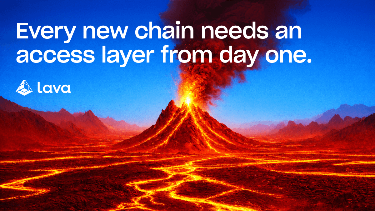 11 new chains just went live on Lava. 6 more in April.

Every new chain needs an access layer from day one.

The onchain app economy is already generating $6B+ in quarterly revenue — all of it depends on reliable RPC.

The demand Lava serves is structural, not cyclical.