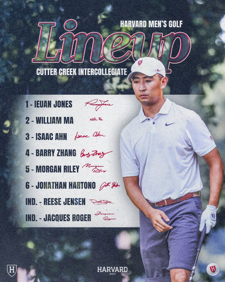 Harvard Men's Golf tweet media