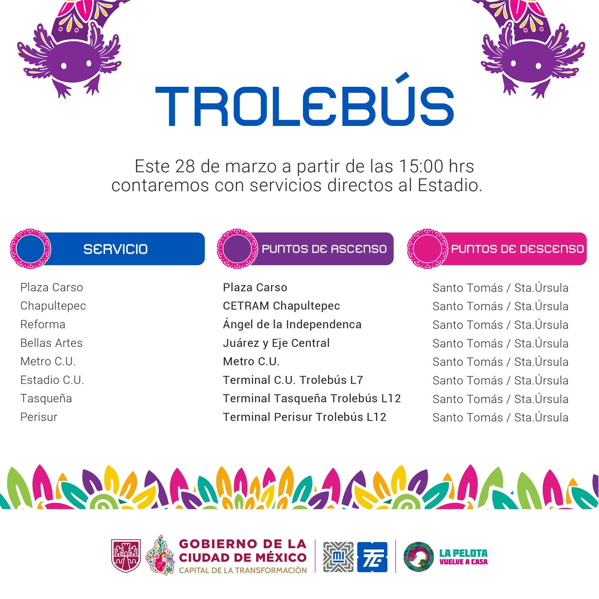 Servicio de Transportes Eléctricos CDMX tweet media