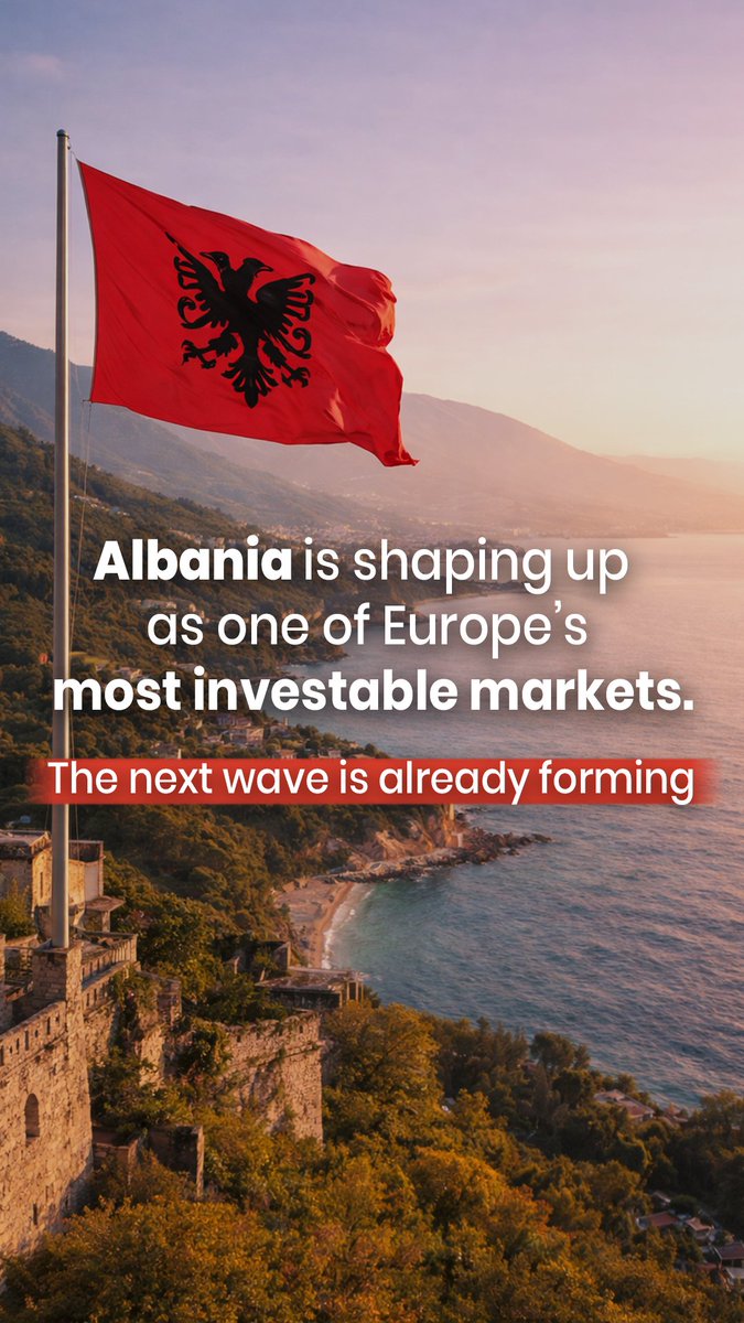 HCF_Property's tweet photo. Albania isn’t a secret - it’s a shift.
Over 10M visitors and rising global attention.
The opportunity is in recognizing it early.

Be a part of it before everybody else does, link in bio. https://t.co/CDlVN9fEqj