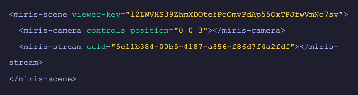 See what 4 lines of code can stream.

The Miris Playground is live and ready. No asset upload required. 

// That's it, really.

Try it for yourself → miris-playground.vercel.app/?utm_source=so…