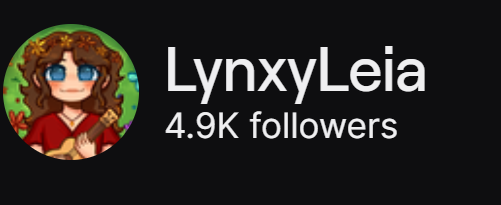 LynxyLeia tweet media