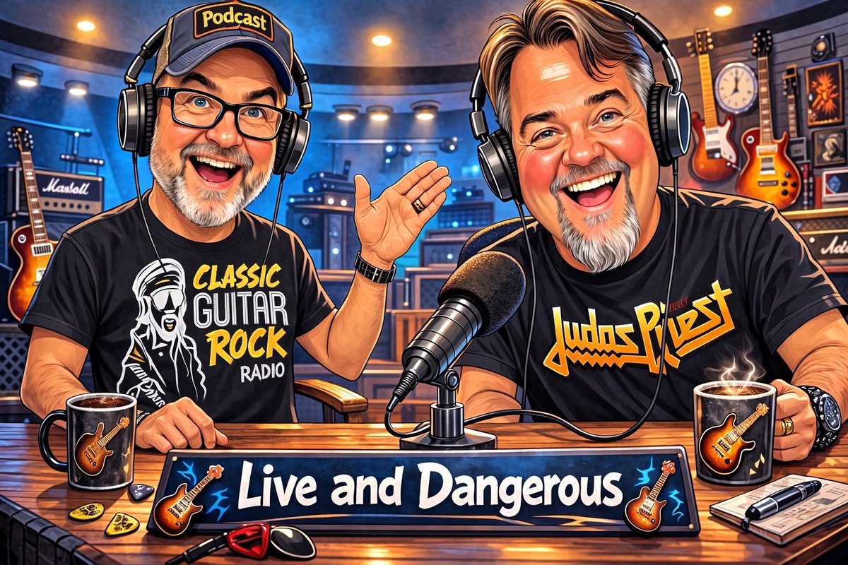 ClassicGuitarR1's tweet image. We are just a few minutes away from “Live and Dangerous” - the fun all starts at 10:00 AM PST right here on X! #cgrradio #genx #spokane @CMVonCGR