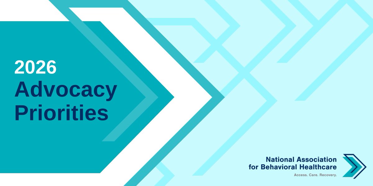 National Association for Behavioral Healthcare tweet media