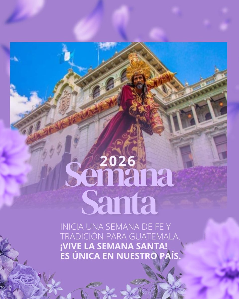 Con el Viernes de Dolores arranca en Guatemala una de las temporadas más importantes en cuanto a tradición y cultura. Una semana única en el mundo por su gastronomía, tradiciones y costumbres. #SemanaSanta2026 #cambio #yosoyjorgebaldizon
