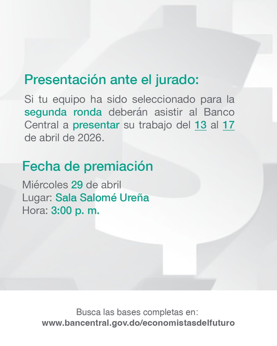 Banco Central de la República Dominicana tweet media