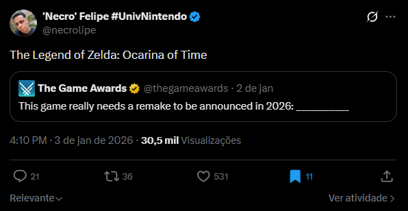 'Necro' Felipe #UnivNintendo tweet media