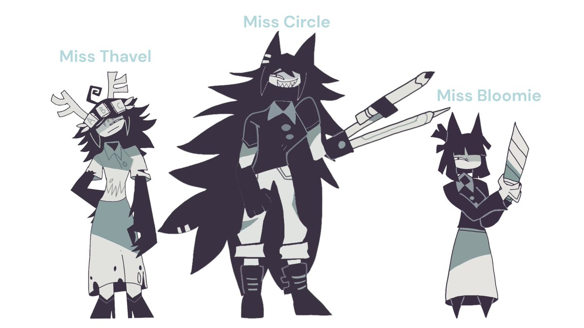 OCTAVIOAng45708's tweet photo. //TEACHER TRIO//
MFpe Alice saga 5/10!
#FPE #MFPE #claire #missthavel #misscircle #missbloomie #oreo #fpe #fundamentalpapereducationAU https://t.co/D9LHsIvOgc