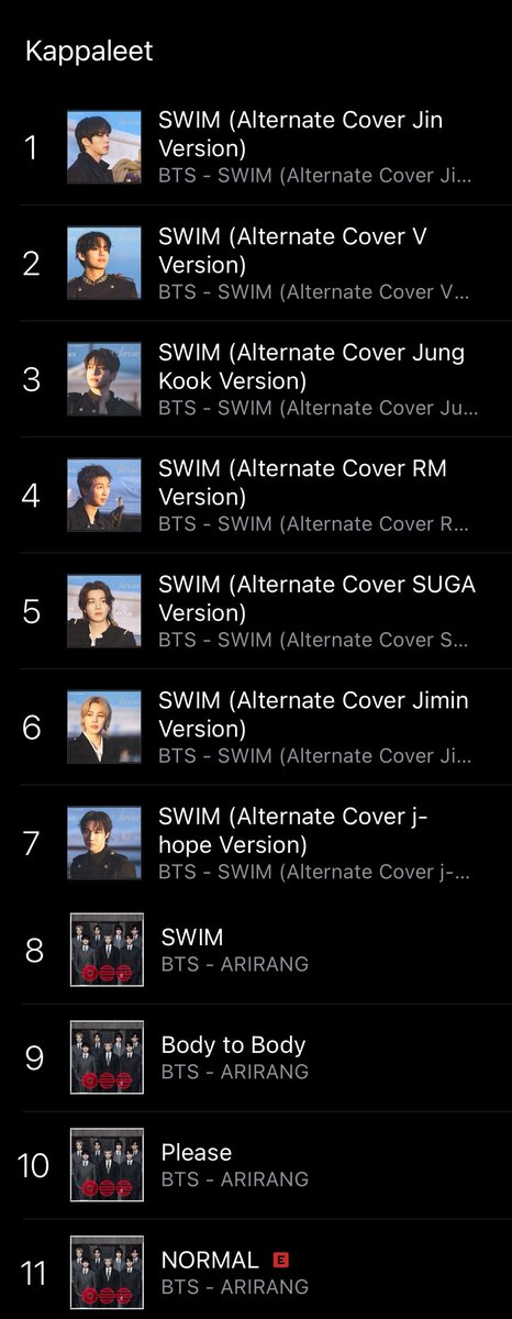 BTS ARMY Finland⁷ 🇫🇮 BTS year 2026 💜(slow) tweet media