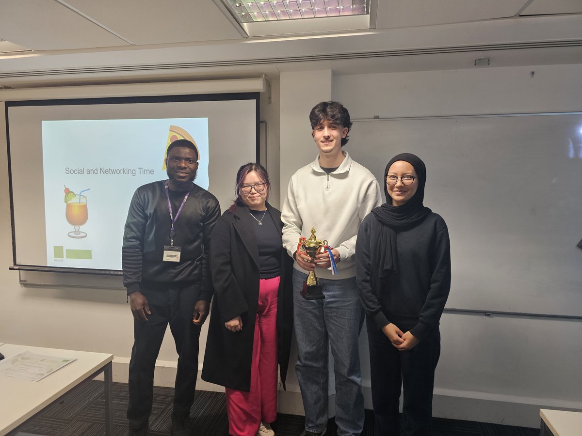 uclchemeng's tweet photo. 🎉 A team from @uclchemeng has won the Inter-University Quiz Competition hosted by the @IChemE London and South-East Coast Young Members Group at @QMUL
 
🏆 Winners:

• Georgios Papageorgiou
• Alya Sofiya Azhar
• Michelle Angela Mulya
 
Find out more ➡️ https://t.co/nRhcVtnlPo https://t.co/dlKzroMhG1