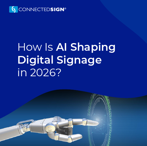 ConnectedSign's tweet image. How Is AI Shaping Digital Signage in 2026?

As technological advancements continue to evolve, interactive digital signage transforms the way brands engage with their audiences across various sectors, such as retail, healthcare, and transportation.

#digitalsignage #CMS #AI