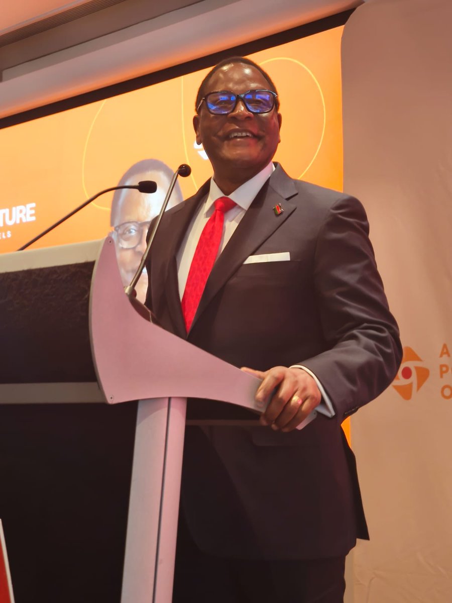 Times360Malawi's tweet photo. #Times360Malawi
Former President Lazarus Chakwera delivered a keynote address as guest of honour at the 4th Edition of the Africa Political Outlook summit, in Brussels.

During his address, he shared his view on the evolving dynamics between Africa and international partners https://t.co/YzhKaJF0MJ