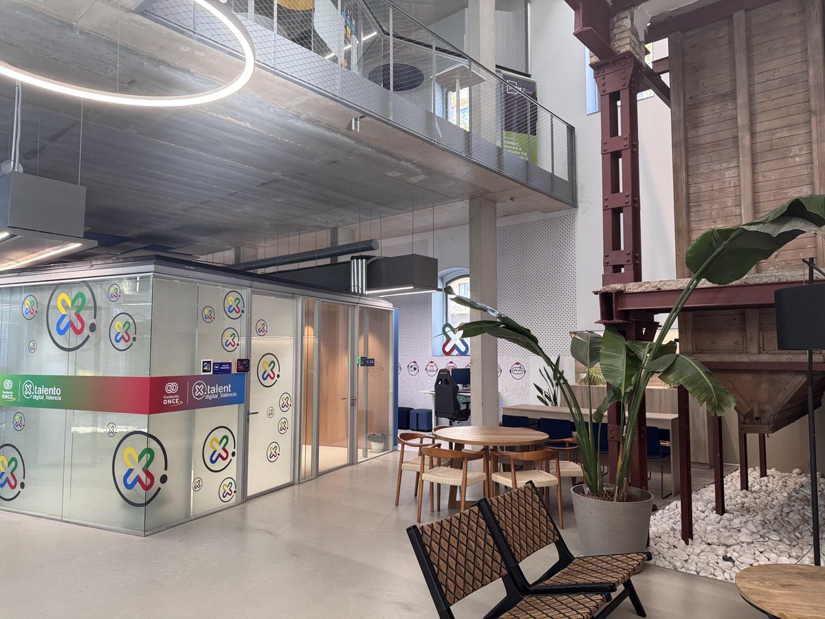 digital_jove's tweet photo. Digital Jove Awards 2026 | Por Talento Digital - Fundacion ONCE | Spain | @XTalentoDigital is a continuing education program aimed at improving the digital and technological knowledge and skills of people with disabilities #DigitalJove #XTD #FundacionONCE #Valencia https://t.co/5oYql5lmPn