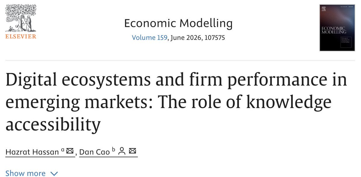 Economic Modelling tweet media