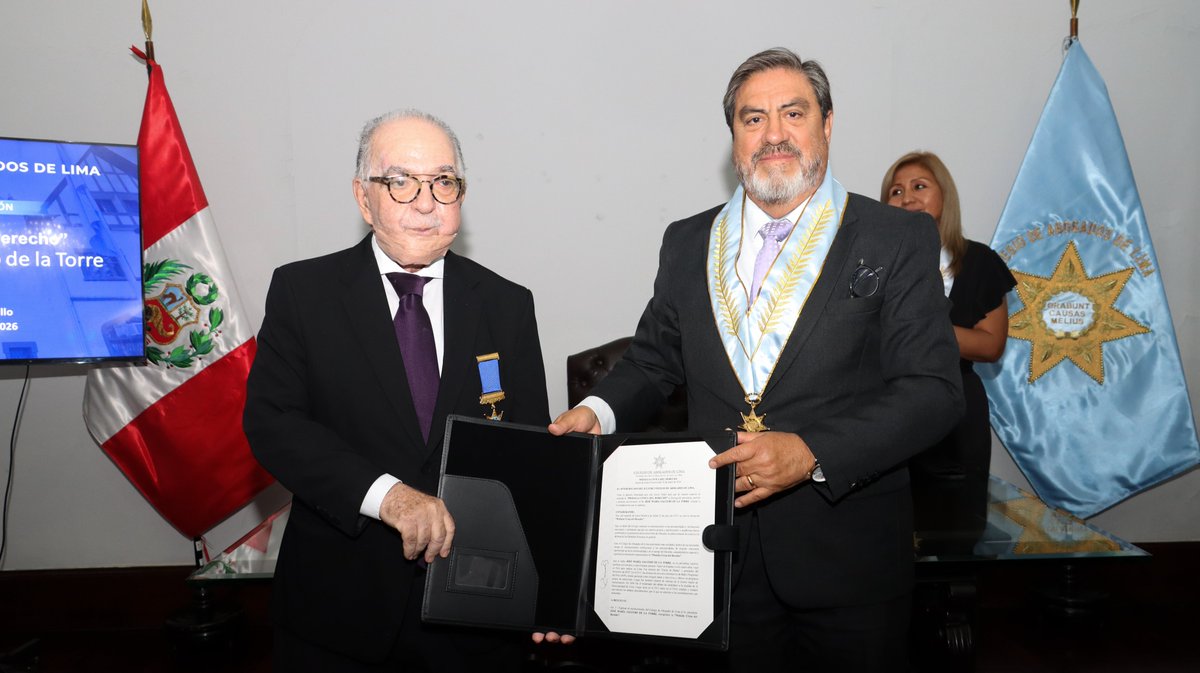 Colegio de Abogados de Lima tweet media