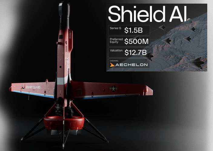 🇺🇸 Shield AI (@shieldaitech) announced new funding putting the firm ...