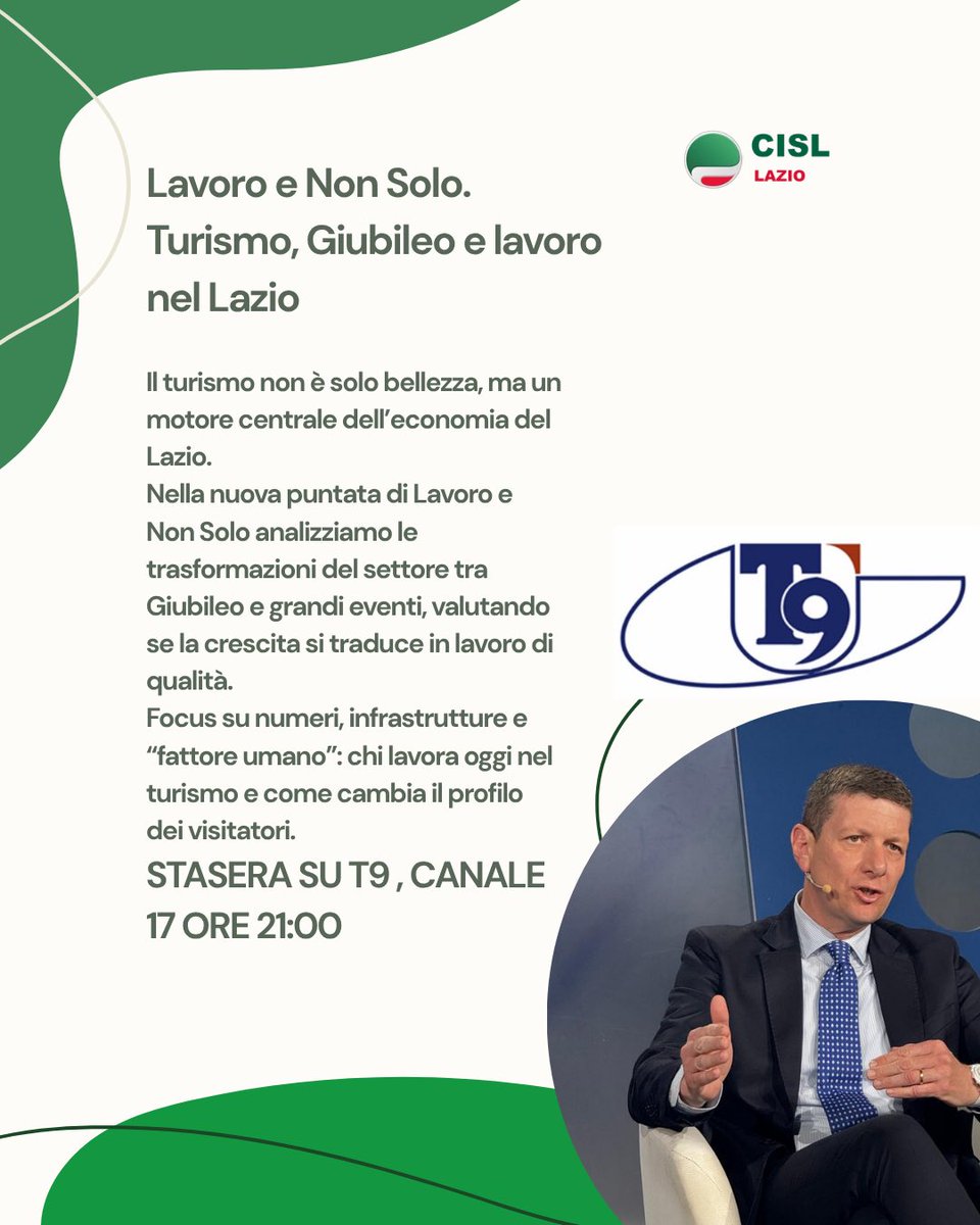 Cisl Lazio tweet media