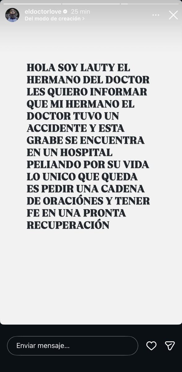 No doctor vos no hrmano porfavor llevenme a mi pero a el no😿😿