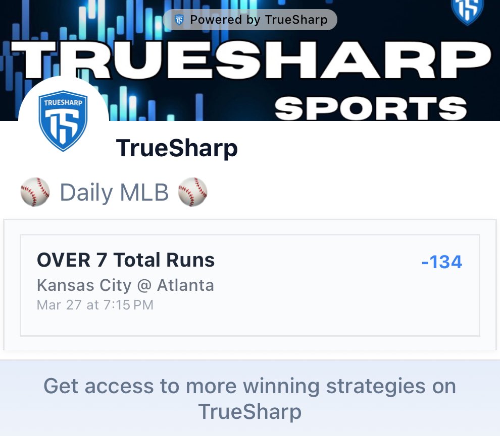 TrueSharp App tweet media