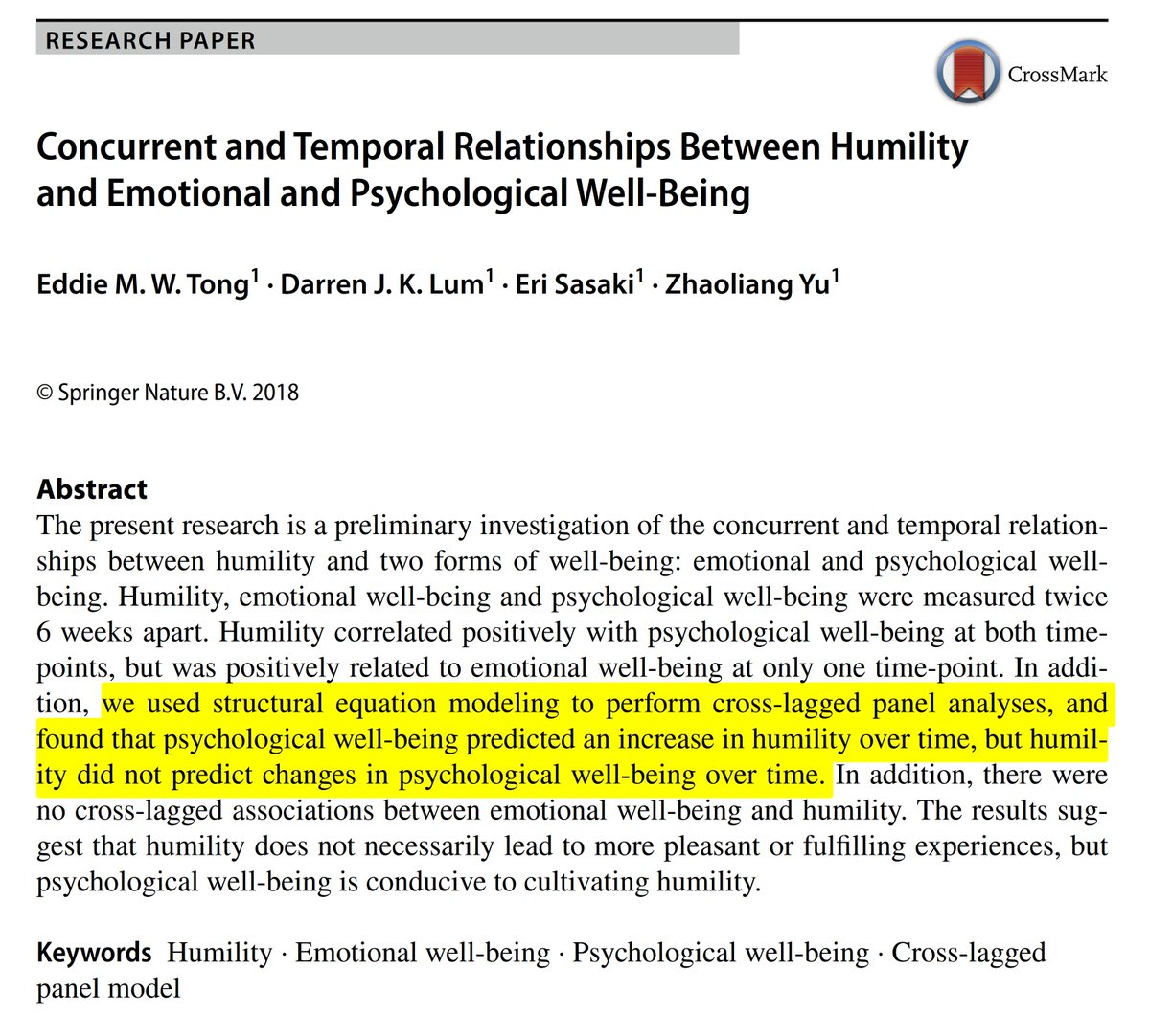 Kendiyle barışık, hayatına bir anlam katmış ve içsel olarak "tam" hisseden insan, egosunu bir zırh gibi kuşanmaya ihtiyaç duymaz; bu yüzden zamanla daha alçakgönüllü hale gelir.