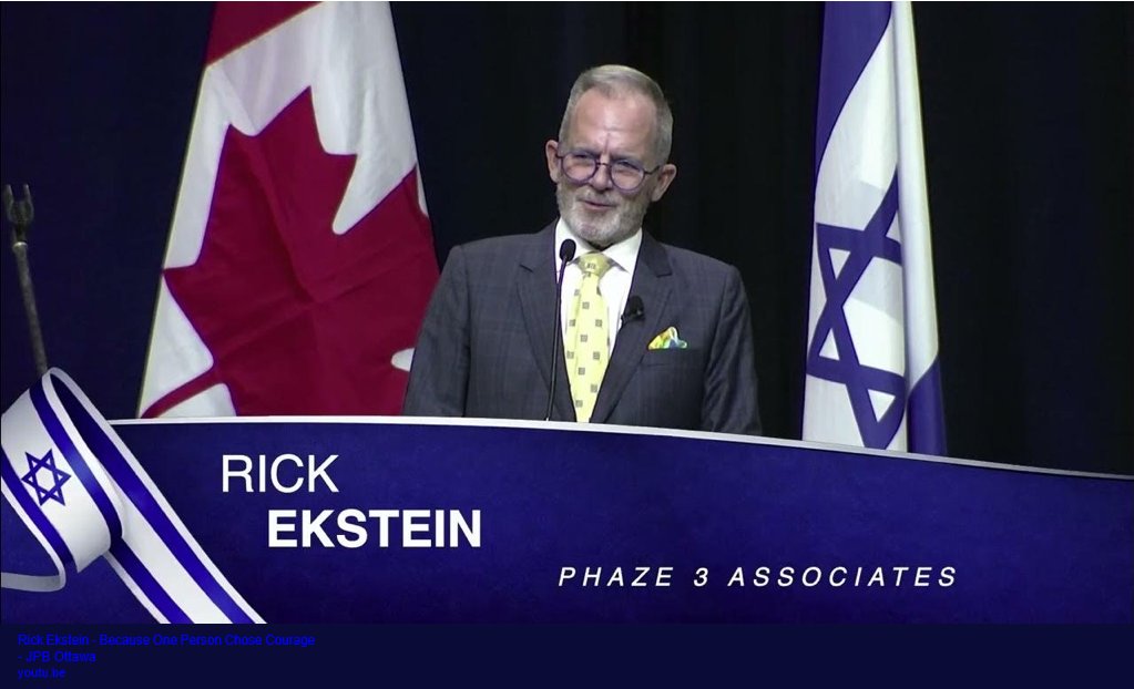 RickEkstein's tweet photo. I had the privilege of speaking to a room full of Christians at the Jerusalem Prayer Breakfast in Ottawa.

I chose to share something deeply personal, my mother’s story, and what it means for today.

Here is the speech: https://t.co/g8BupoVAFm https://t.co/OqYK35GrkU