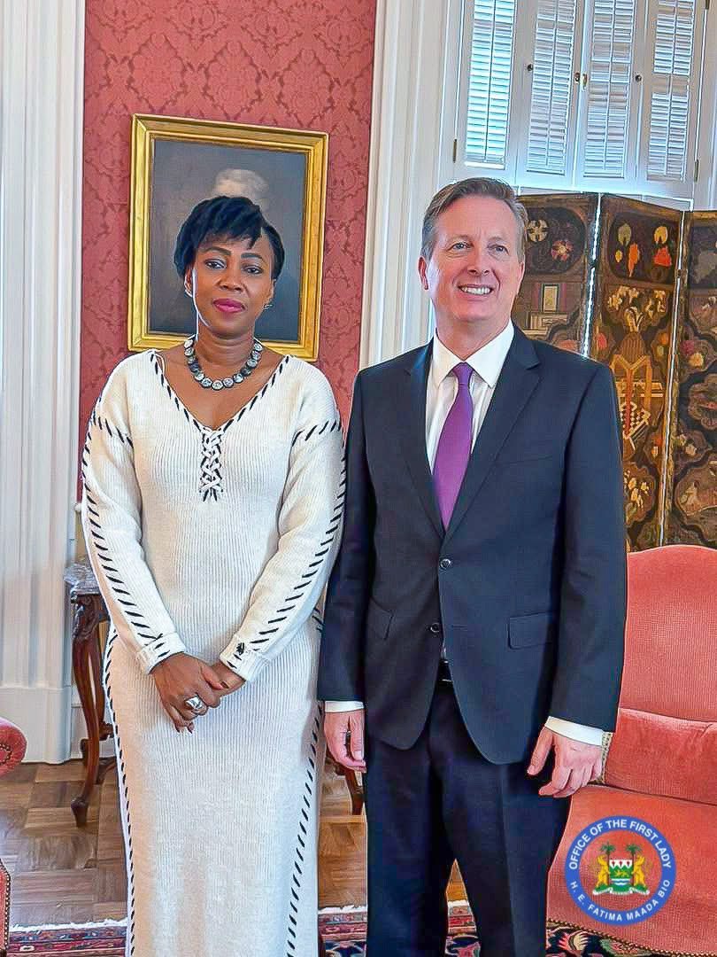 H. E.  Fatima Maada Bio tweet media