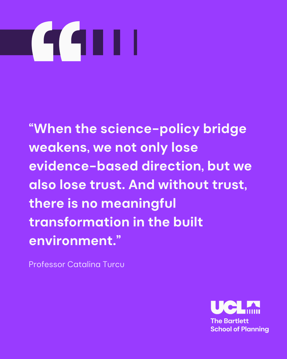 UCL Bartlett Faculty of the Built Environment tweet media