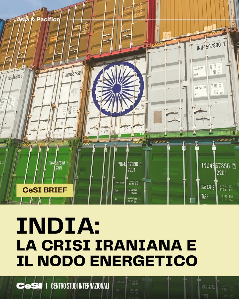 CeSI - Centro Studi Internazionali tweet media