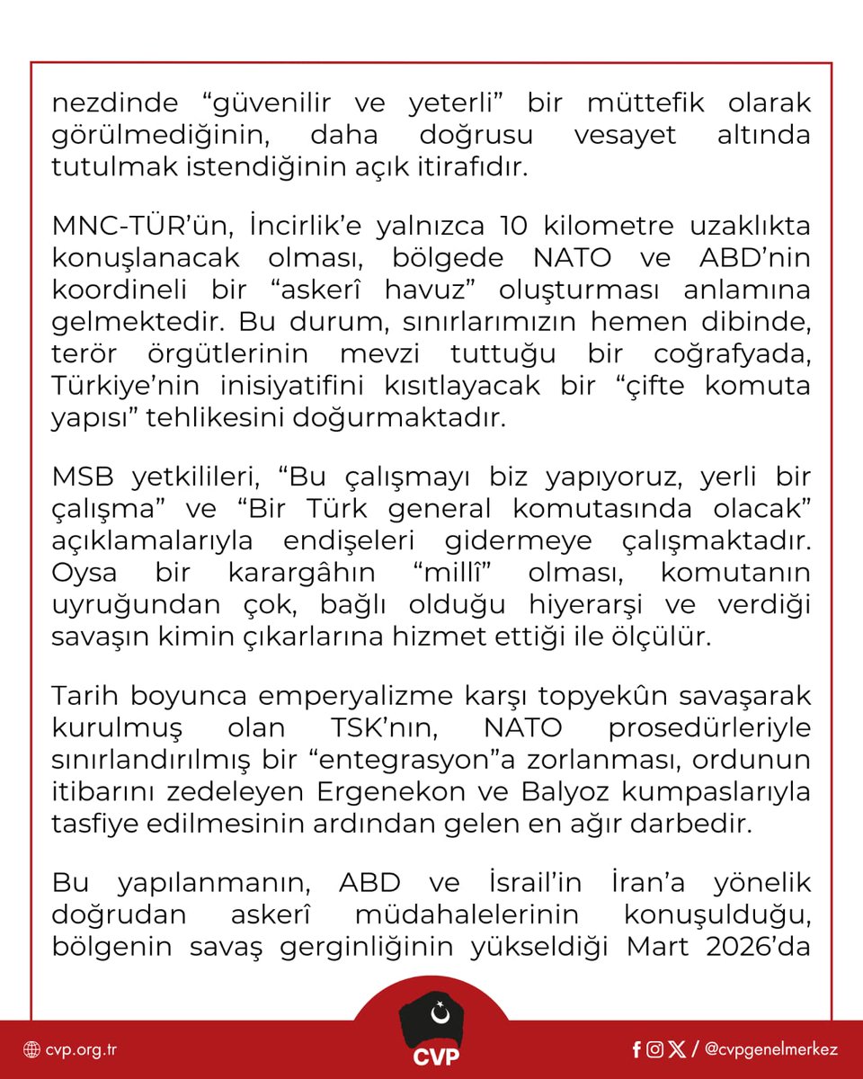 Cumhuriyetçi Vatanseverler Partisi tweet media