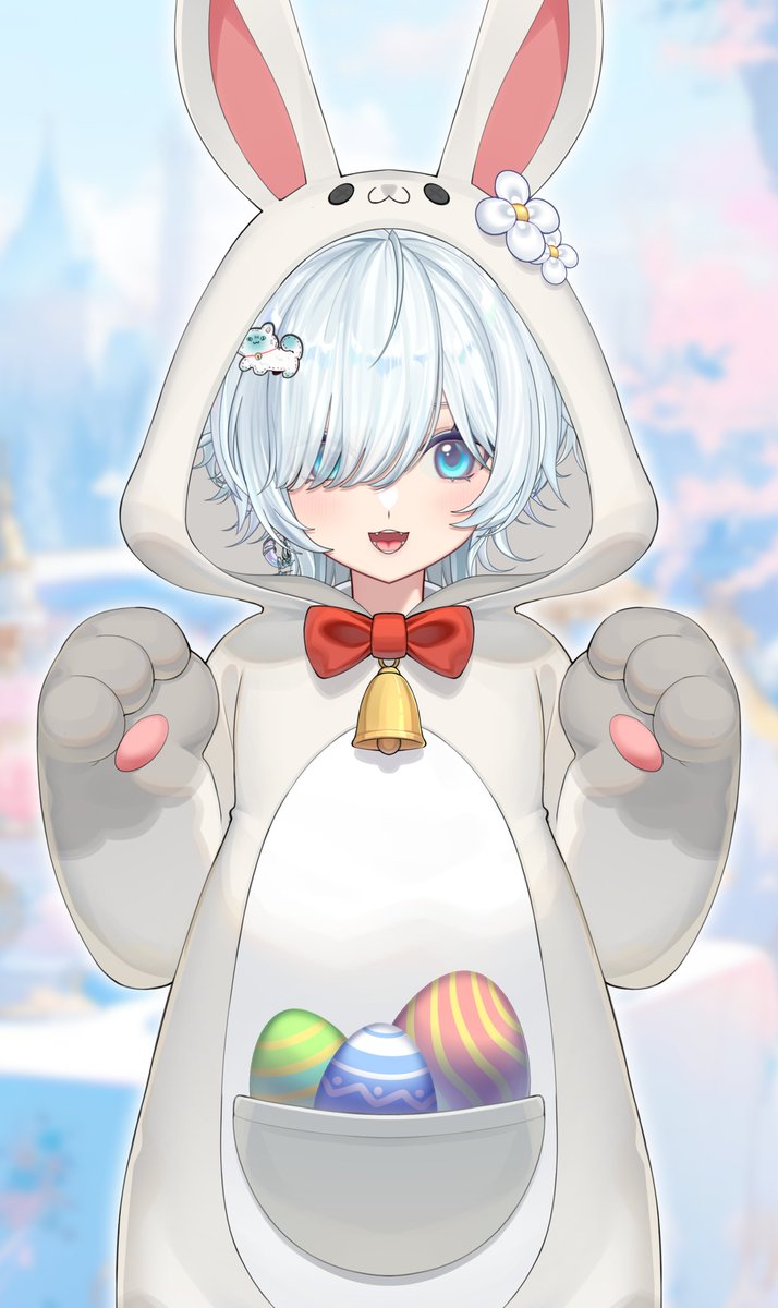 IamKyoki's tweet image. [Free Vtuber Assets] Let’s put on the bunny pajamas! 🐰

✨Feel free to use it, and you can adjust the color.
💕Follow/RT is very much appreciated!

#VtuberAsset #Vtuber #Live2D