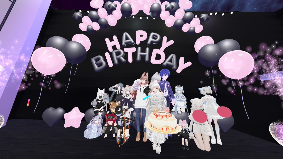 rise626_VRC's tweet photo. 誕生日インスタンス来てくれてありがとうございました！！！！
界隈関係ないドリームフォト📸が撮れて大満足です！！
リプに個人で撮った写真貼ります https://t.co/iLIvLqsD7k