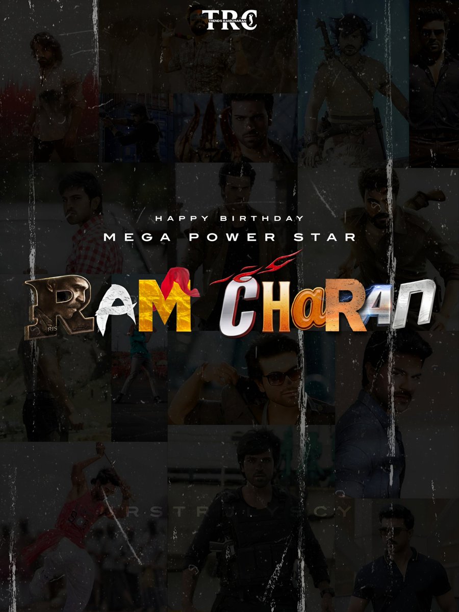 Trends RamCharan โข tweet media