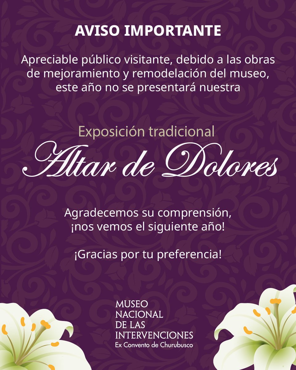 Museo Nacional de las Intervenciones tweet media